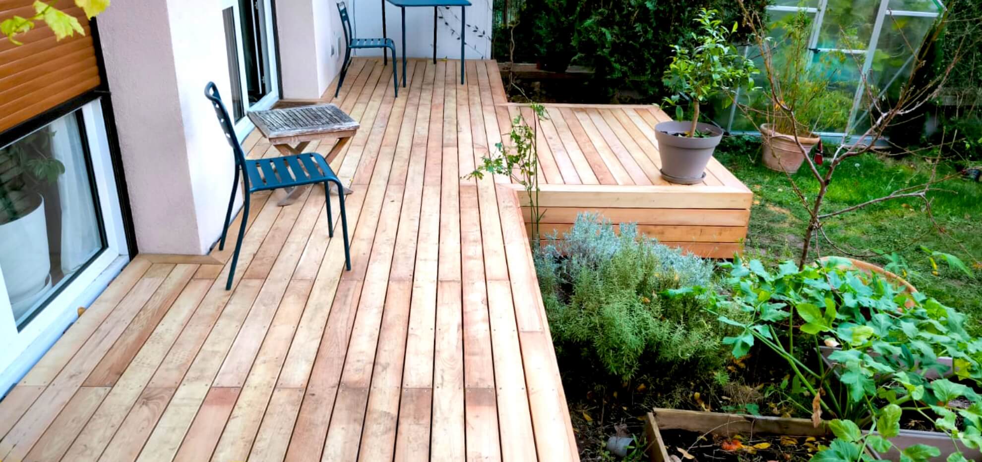 terrasse en pin